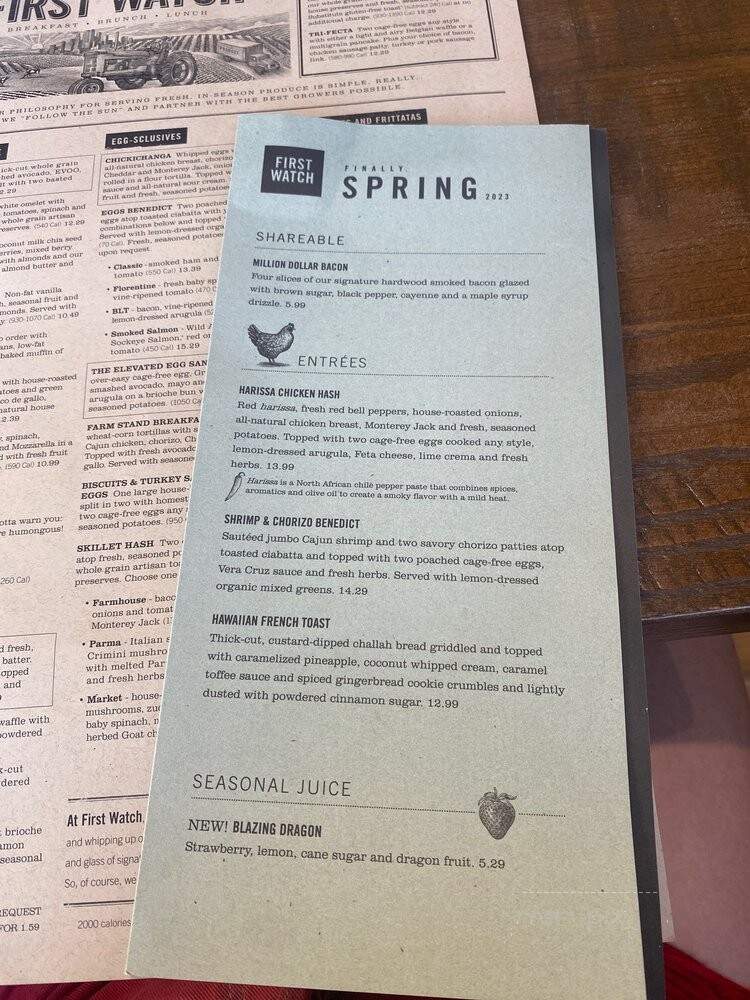 First Watch - Oldsmar, FL menu_pic