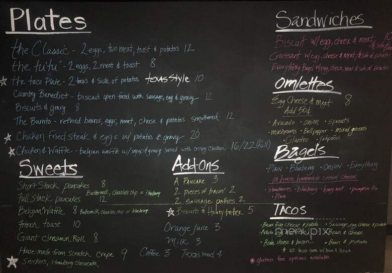 Breakfast on Main - Ouray, CO menu_pic