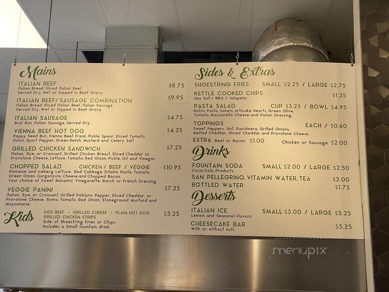 Gianna's Italian Beef - Cedar Rapids, IA menu_pic