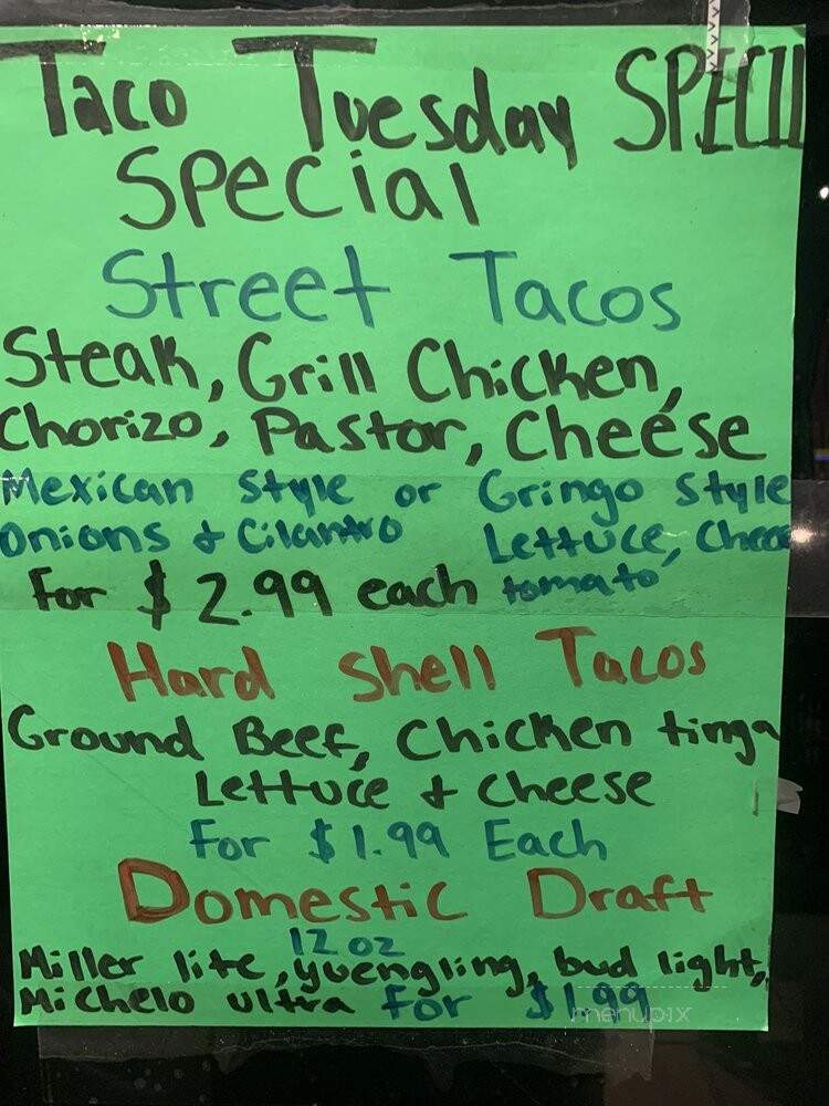 Que Pasa Mex - Jacksonville, FL menu_pic