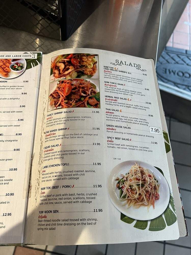 The Silver Lake House - Los Angeles, CA menu_pic