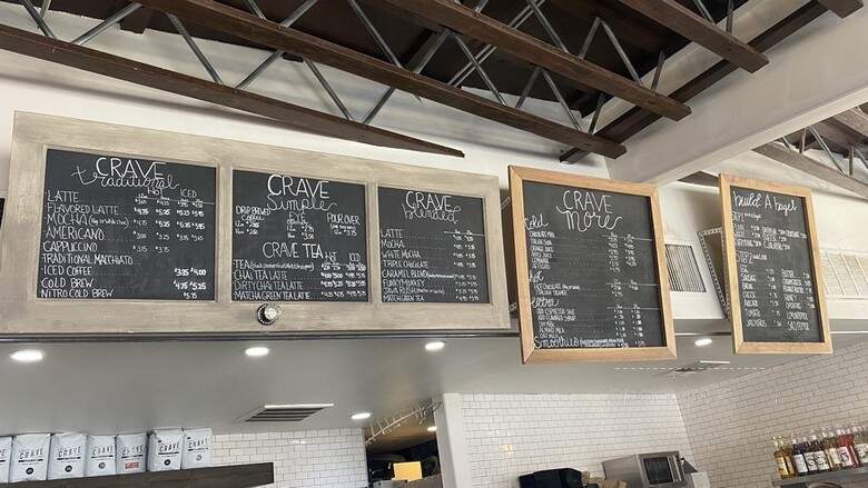 Crave Coffee & Tea - Riverside, CA menu_pic