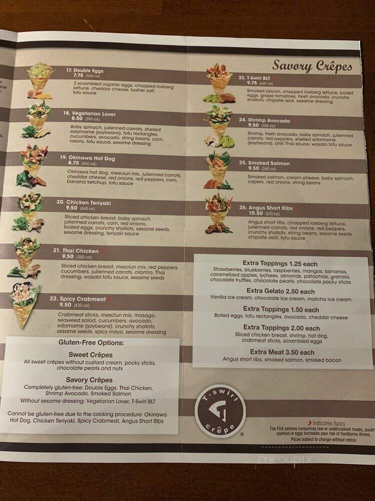 T-Swirl Crepe - Latham, NY menu_pic