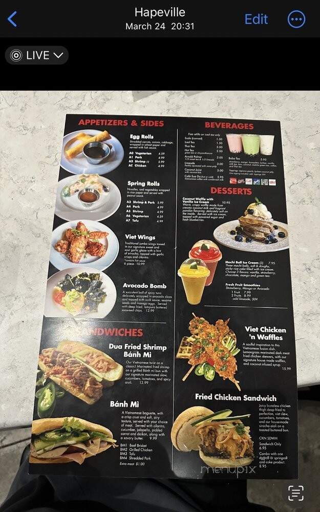 Dua Hapeville - Hapeville, GA menu_pic