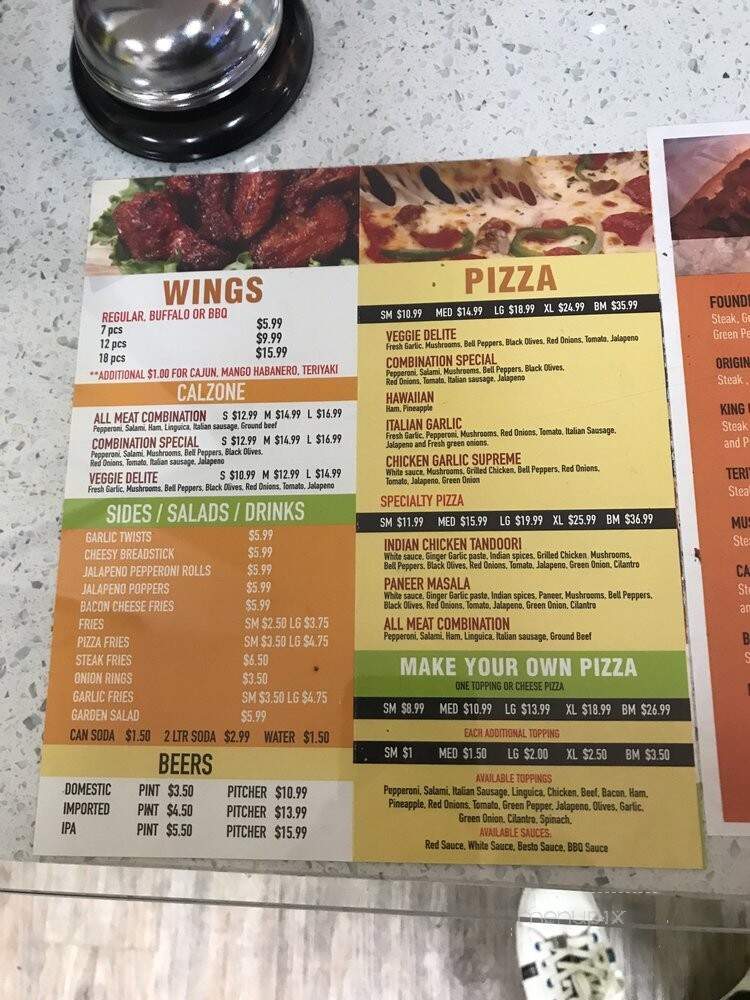 3Geeks - Hayward, CA menu_pic