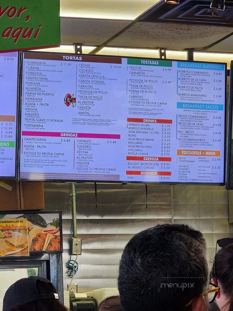 La Salsa Verde - Carrollton, TX menu_pic