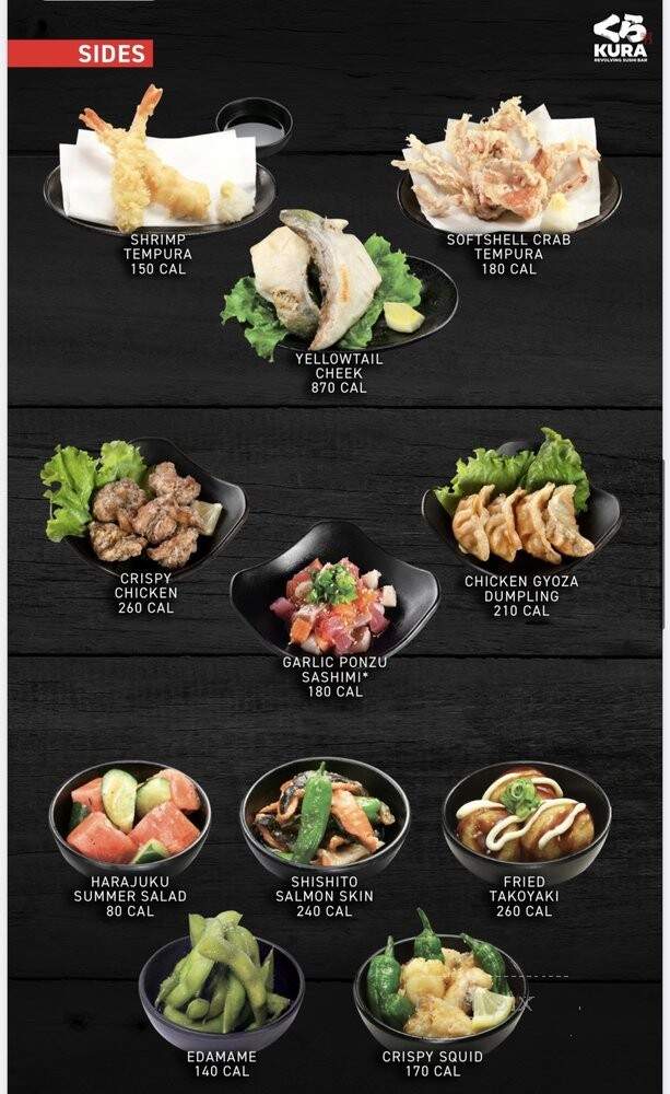 Kura Revolving Sushi Bar - Cerritos, CA menu_pic