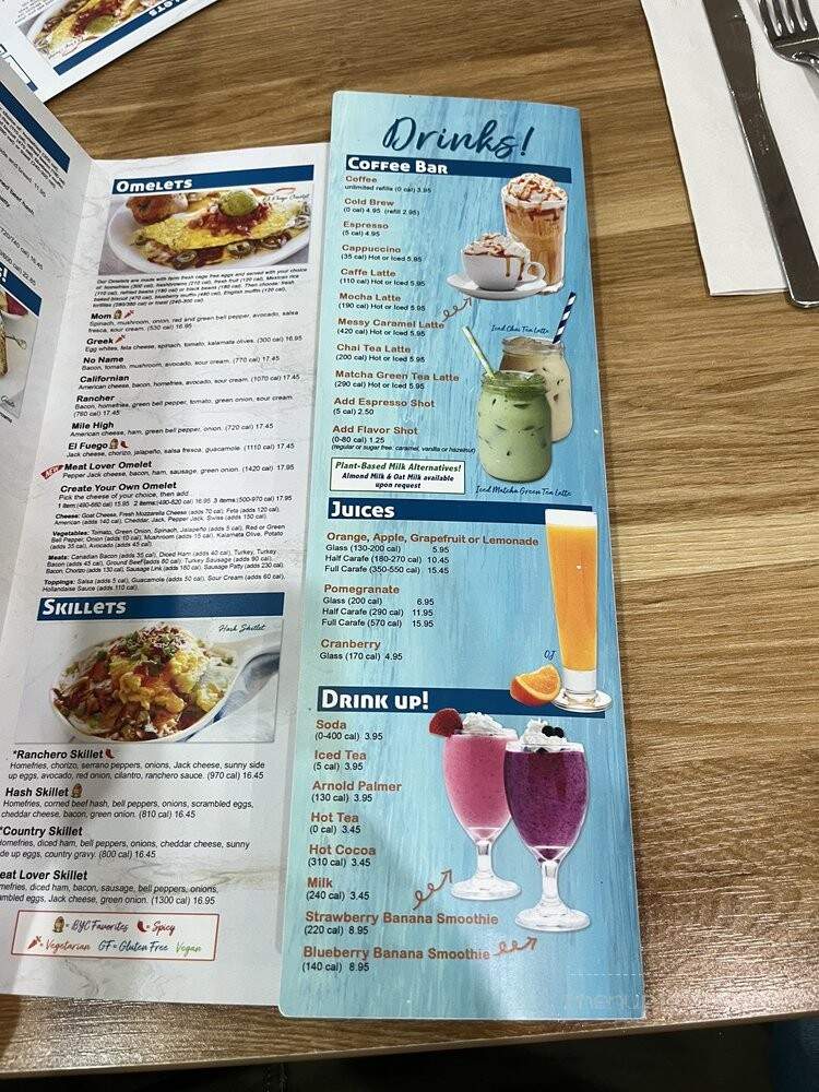 Broken Yolk Cafe - La Verne, CA menu_pic