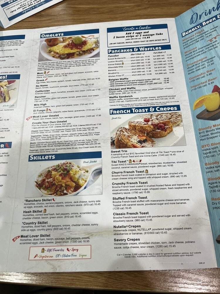 Broken Yolk Cafe - La Verne, CA menu_pic