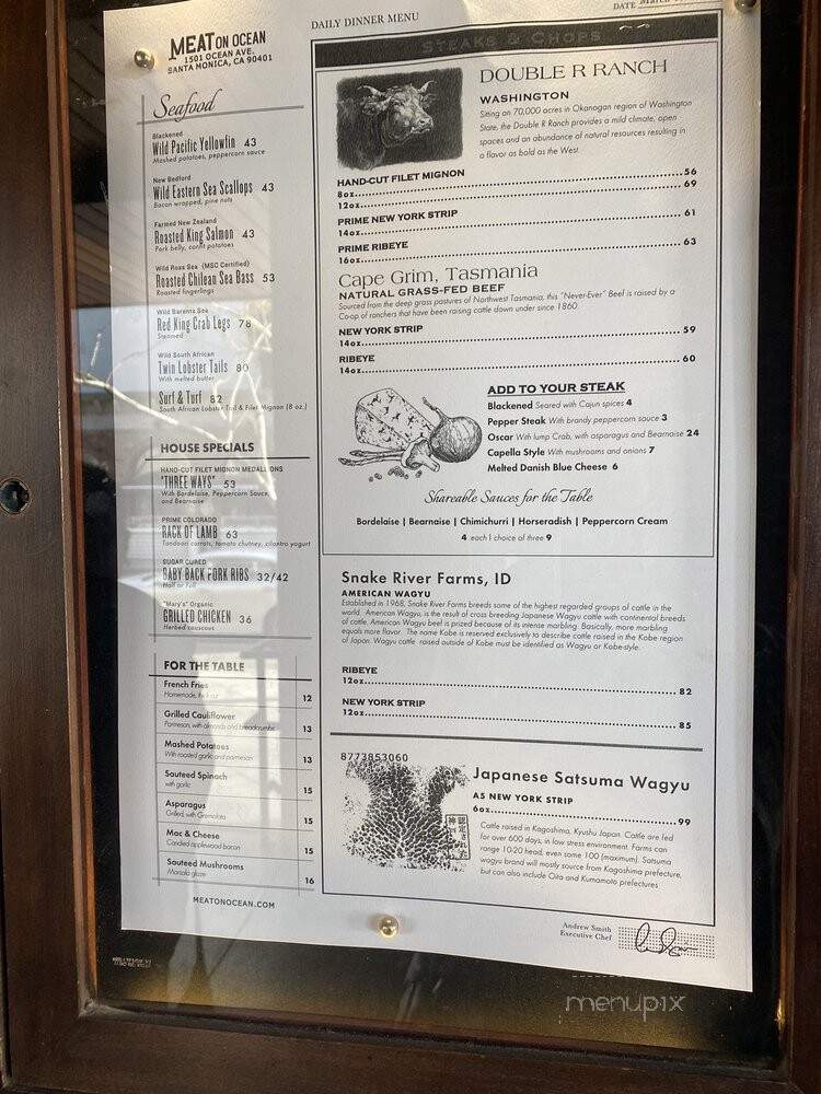 The Waterfront Venice - Venice, CA menu_pic