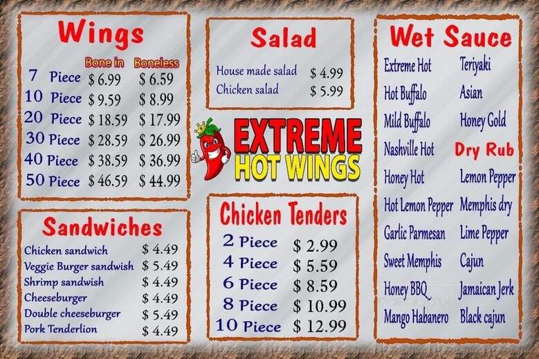 Extreme Hot Wings - Antioch, TN