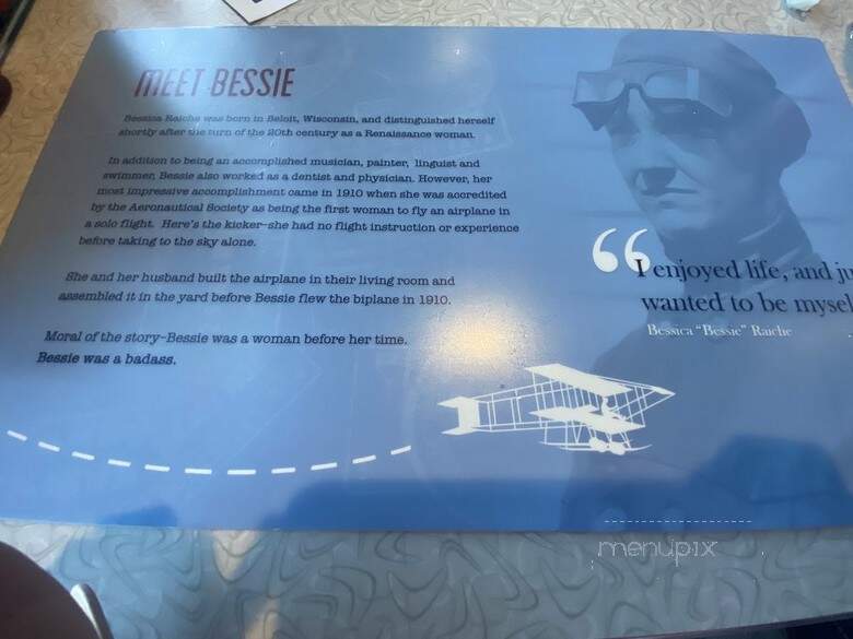 Bessie's Diner - Janesville, WI menu_pic