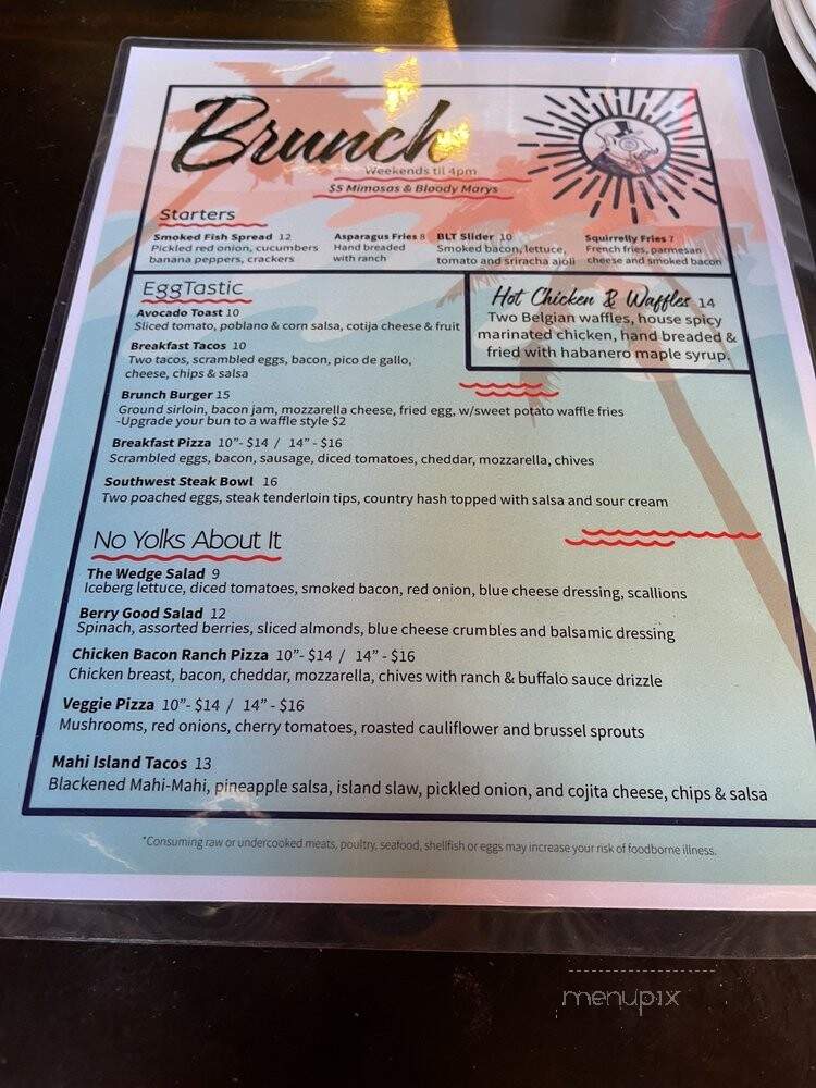 Crafty Squirrel - Saint Petersburg, FL menu_pic