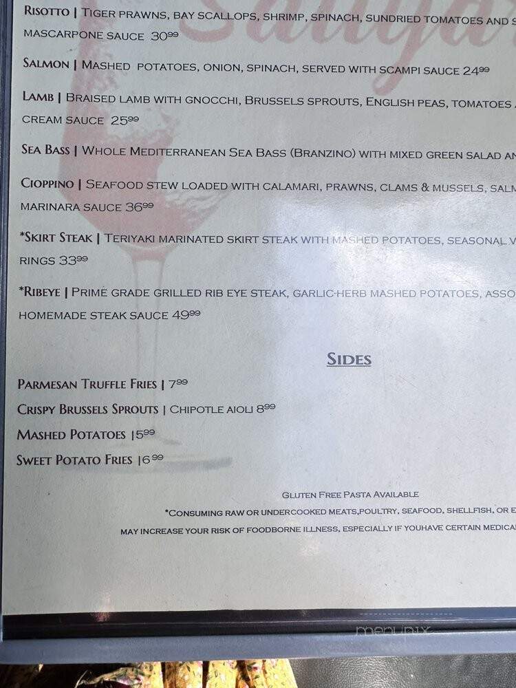 Saltyard - Burlingame, CA menu_pic
