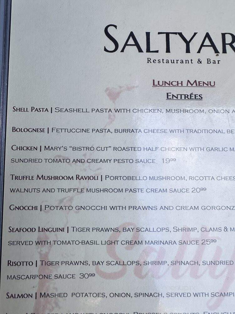 Saltyard - Burlingame, CA menu_pic