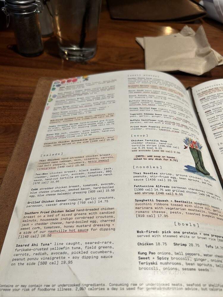 Lazy Dog Restaurant & Bar - Arlington, TX menu_pic
