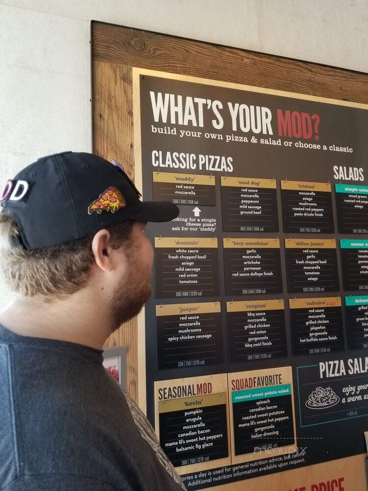 MOD Pizza - Cedar Park, TX menu_pic