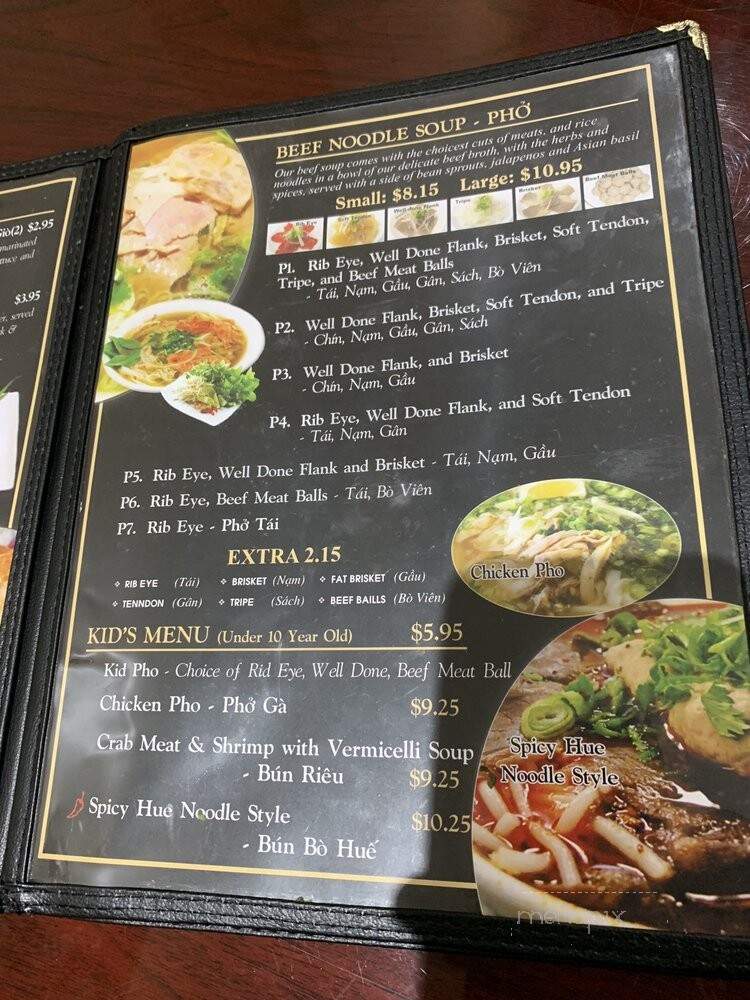 Pho Nguyen - Pembroke Pines, FL menu_pic