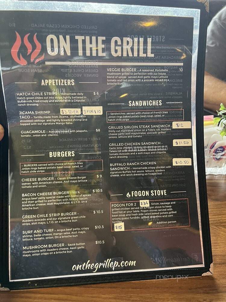 On the Grill - El Paso, TX