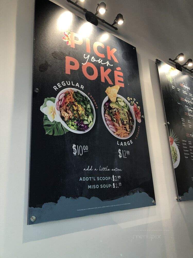 Poke Central - San Antonio, TX menu_pic