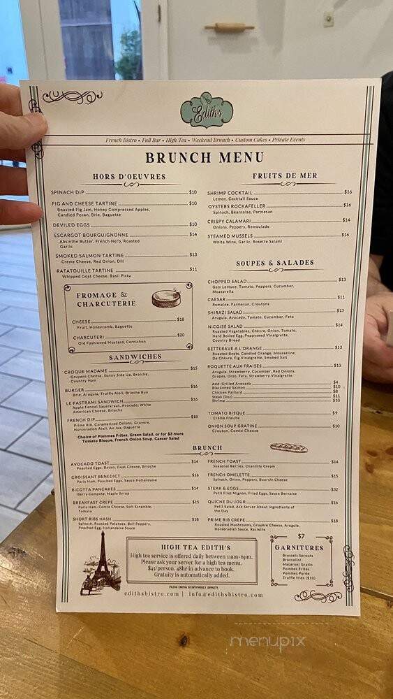 Edith's French Bistro - Plano, TX