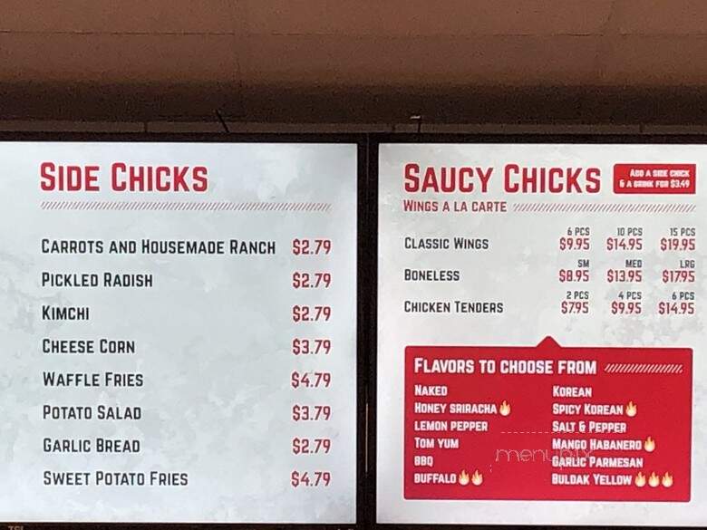 Wingman Kitchen - Chino, CA menu_pic