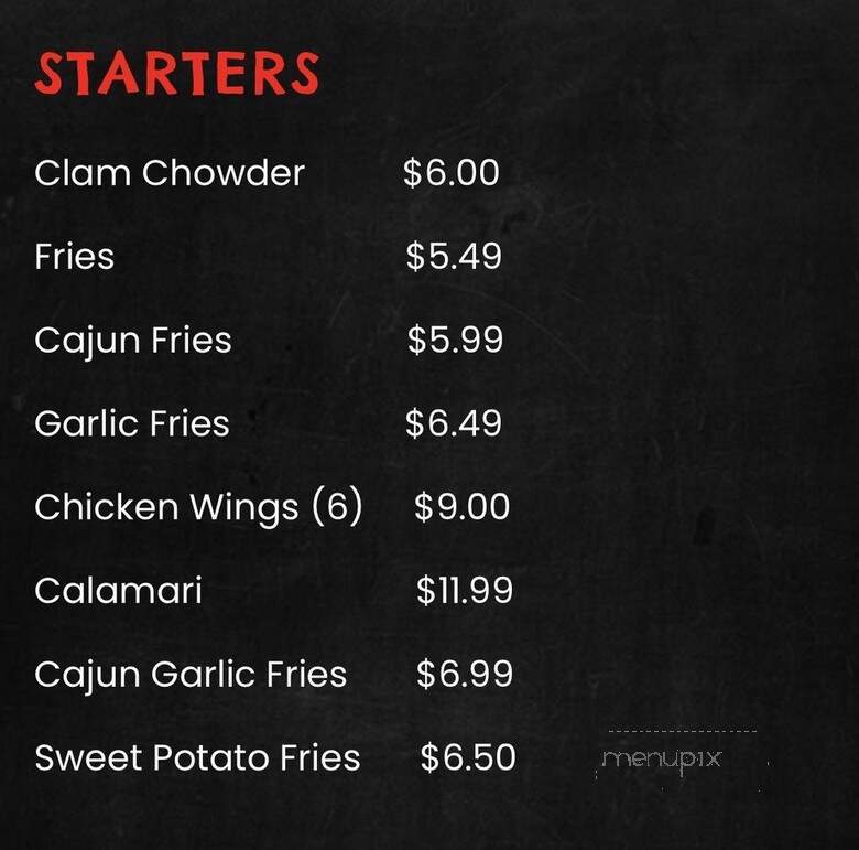 Firehouse Crawfish - Rancho Cordova, CA menu_pic