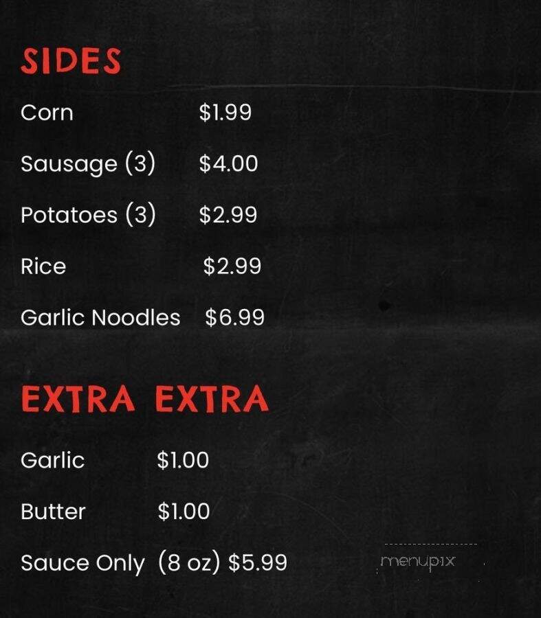 Firehouse Crawfish - Rancho Cordova, CA menu_pic