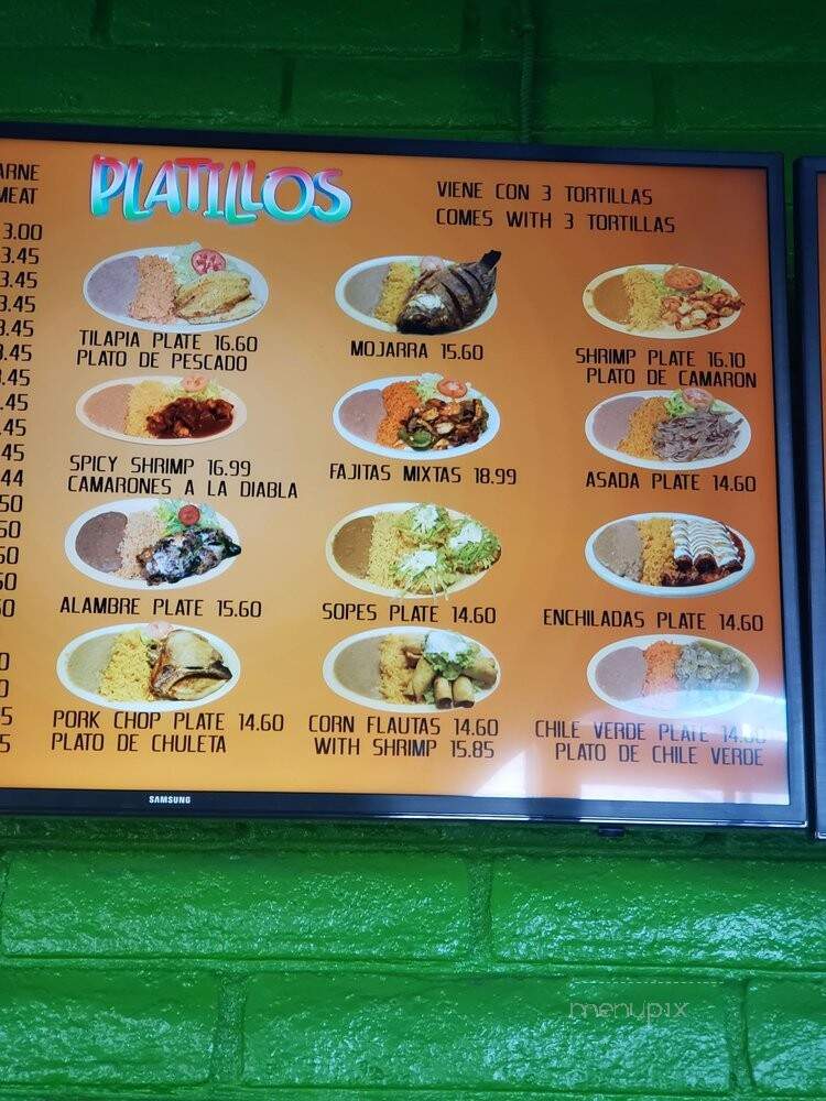 Tacos El Tizon - San Luis Obispo, CA menu_pic