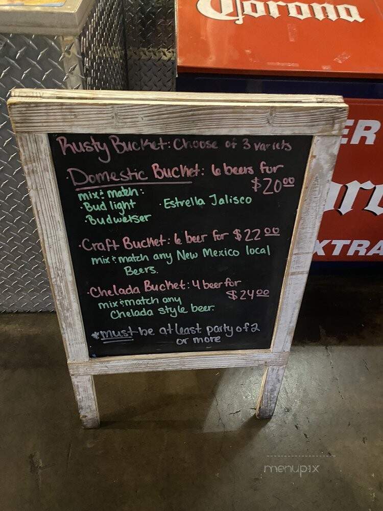 Rusty Taco - Albuquerque, NM menu_pic