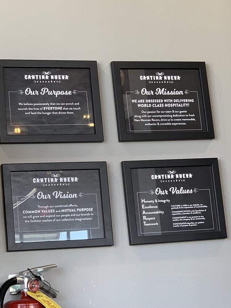 Cantina Nueva - Albuquerque, NM menu_pic