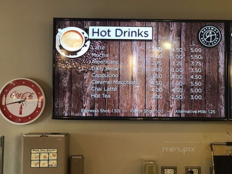 Gateway Cafe & Deli - Ontario, CA menu_pic
