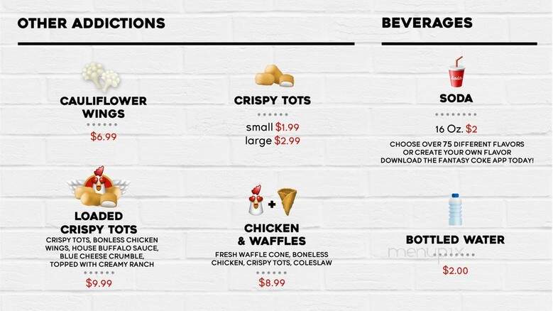 Wing Addiction - Las Vegas, NV menu_pic