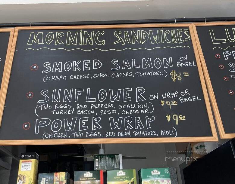 Thinking Cup Cafe - Jersey City, NJ menu_pic