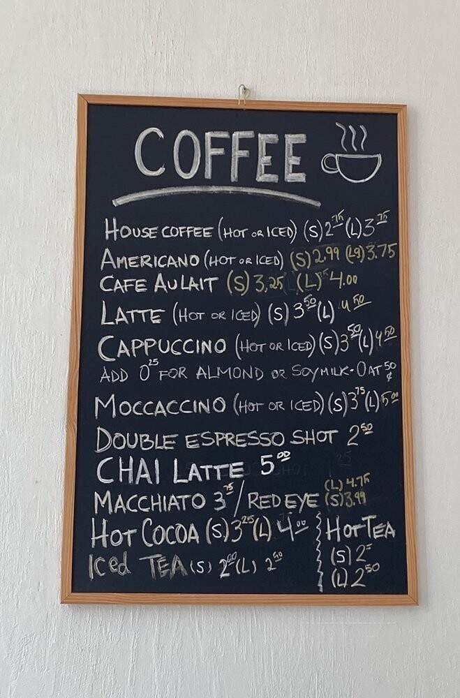 Thinking Cup Cafe - Jersey City, NJ menu_pic