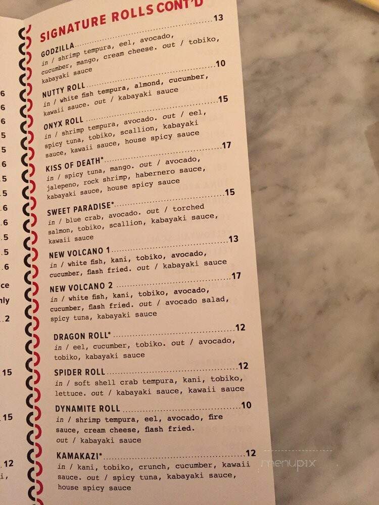 Kawaii Tori Sushi - Yardley, PA menu_pic