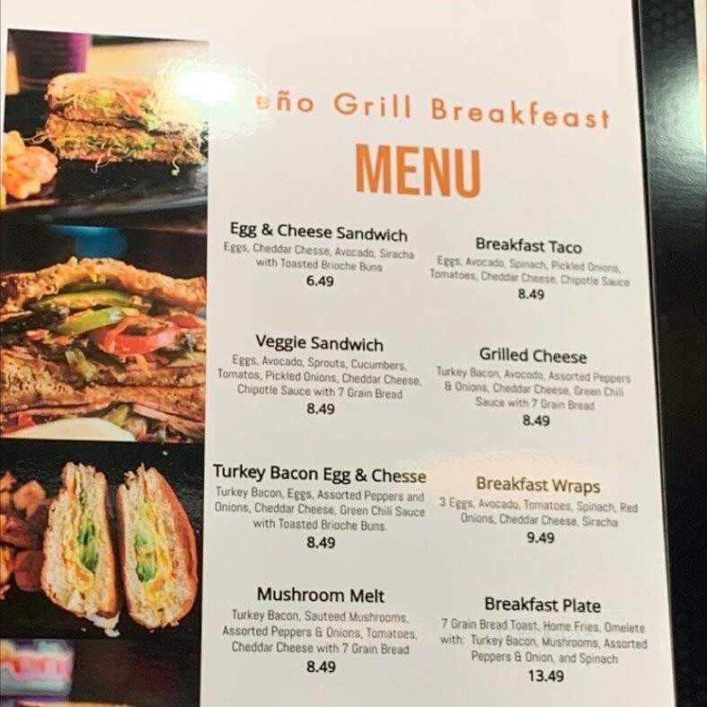 Peno Mediterranean Grill - Charlotte, NC menu_pic