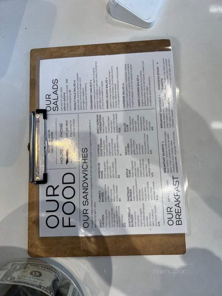 Cafe Dulce Vernon - Vernon, CA menu_pic