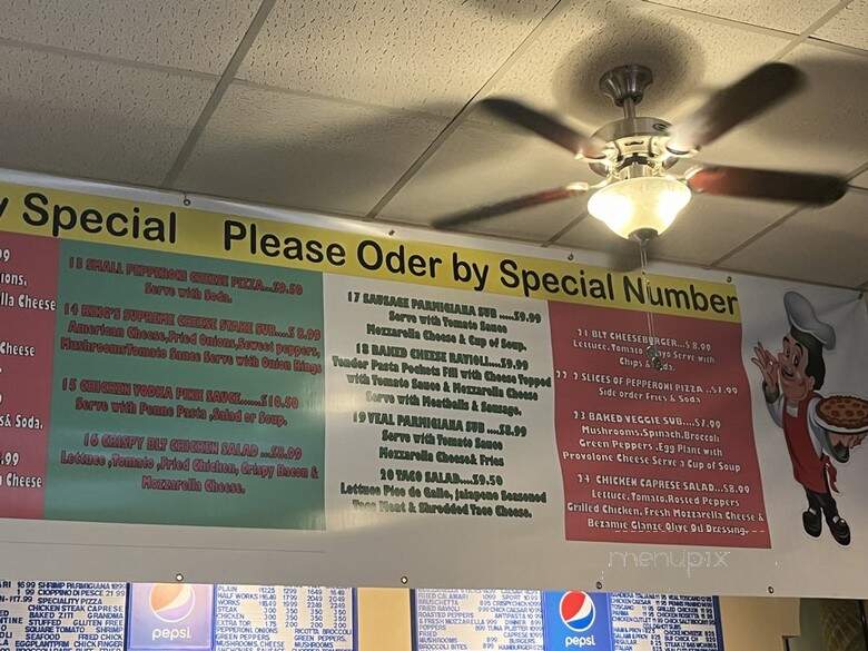 Penn Pizza - Bloomsburg, PA menu_pic