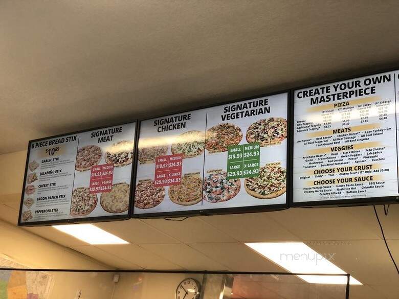 Fast Pizza Branham - San Jose, CA menu_pic