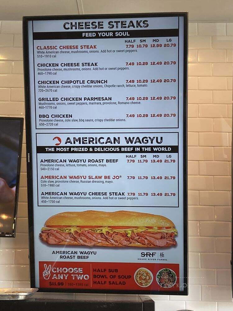 Capriotti's - Reno, NV menu_pic