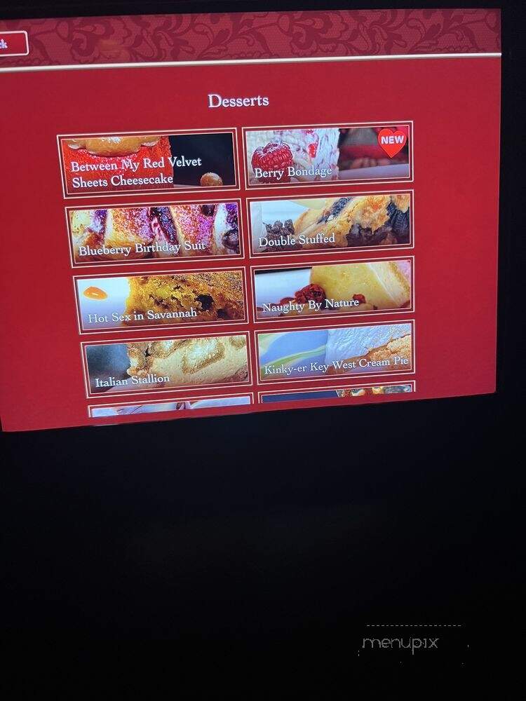 Better Than Sex - Savannah, GA menu_pic