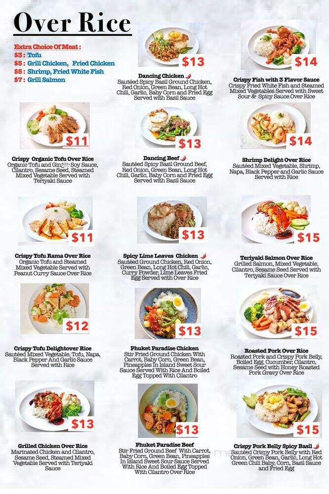 Cafe @ Klom Klorm - Brooklyn, NY menu_pic