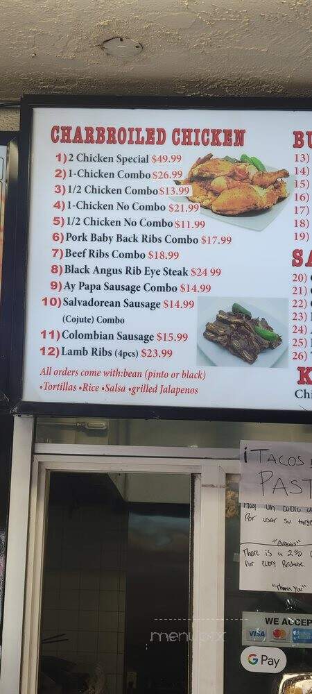 Ay Papa Que Rico - Los Angeles, CA menu_pic