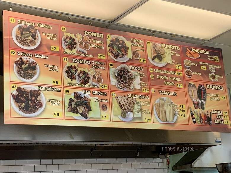 Senor Pollo Mexican Grill - Ogden, UT menu_pic