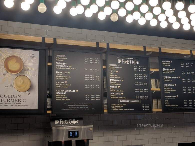 Amazon Books Coffee Shop - Walnut Creek, CA menu_pic