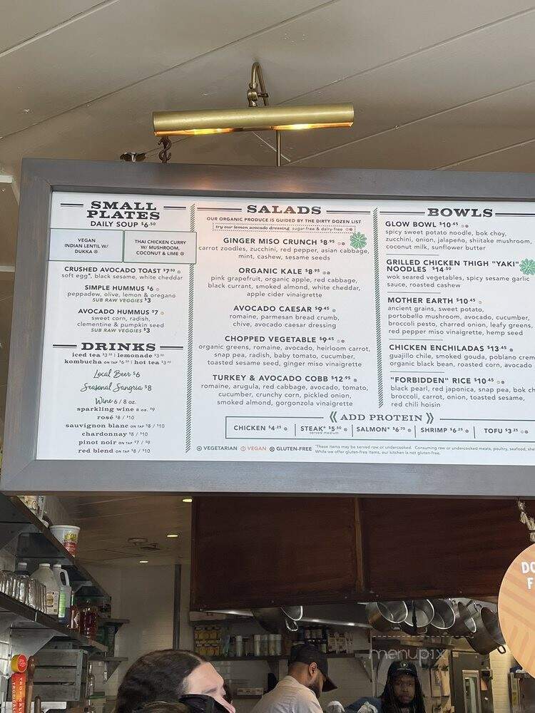 Flower Child - Sandy Springs, GA menu_pic