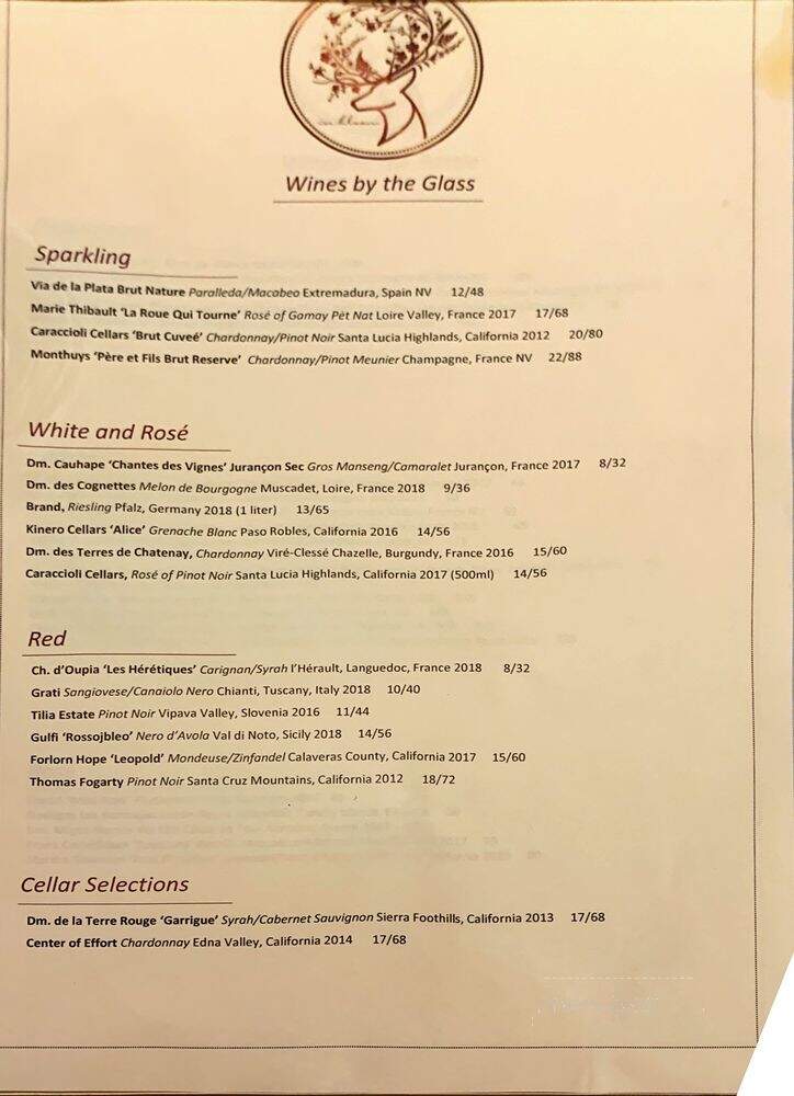 In Bloom - St. Paul, MN menu_pic