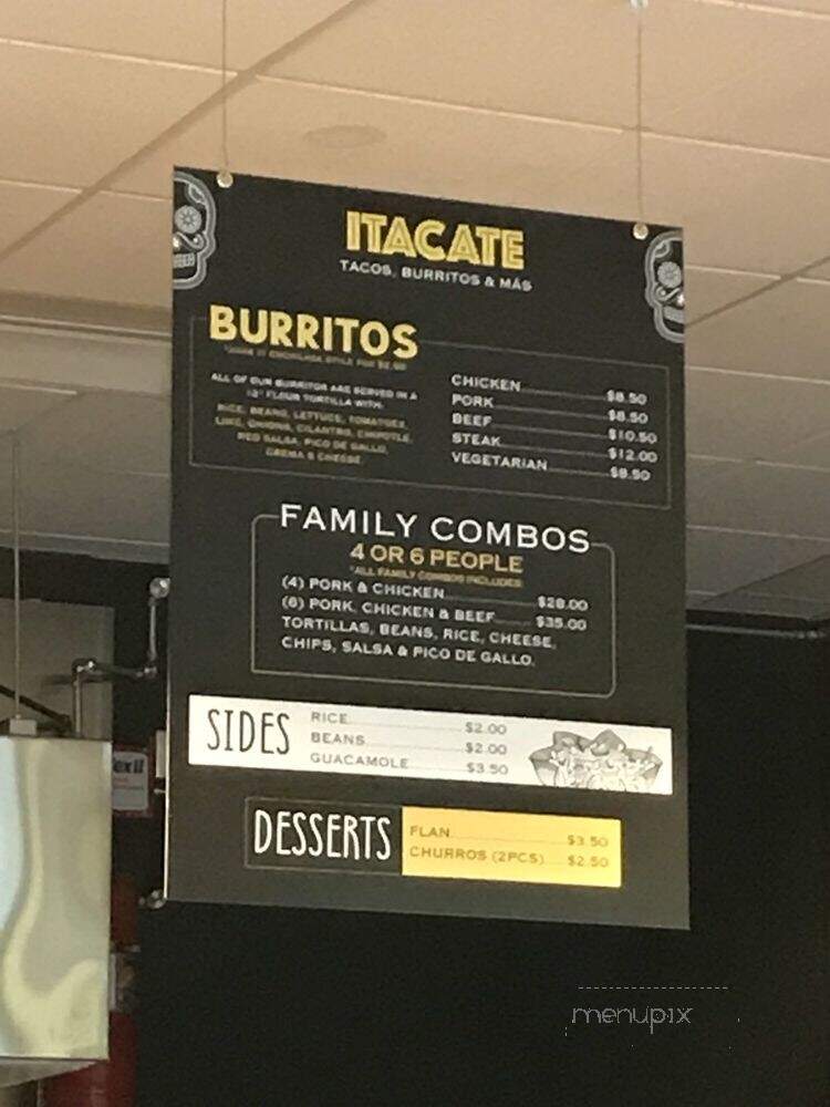 Itacate - North Chili, NY menu_pic