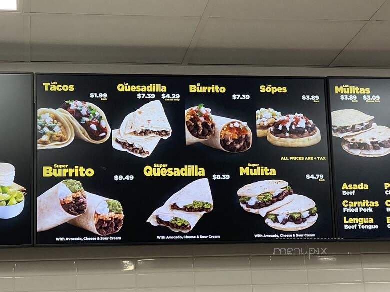 Tacos El Gavilan - La Puente, CA menu_pic